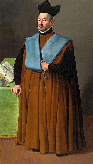 Francisco de Zurbaran Retrato del doctor Juan Martenez Serrano oil painting image